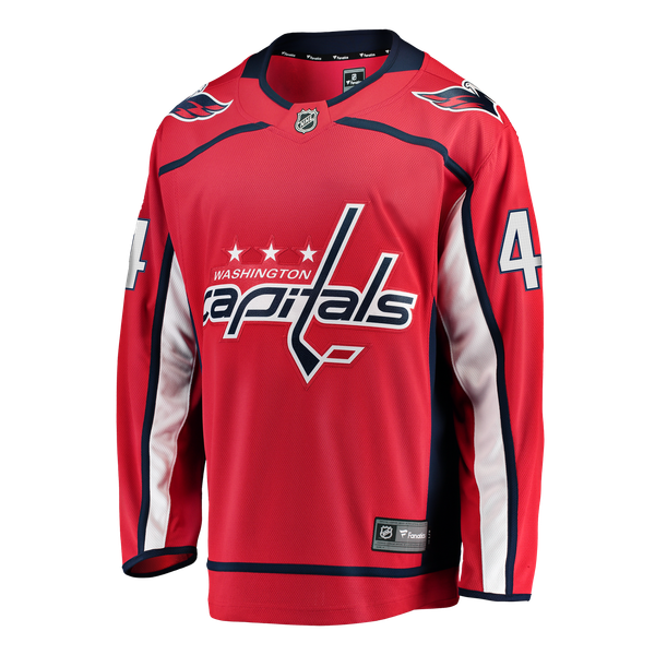 Men's Washington Capitals Cole Hutson Fanatics Red Home Breakaway Jersey - Image 3