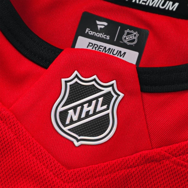 Men's Chicago Blackhawks Connor Bedard Fanatics Red Home Premium Jersey - Image 6