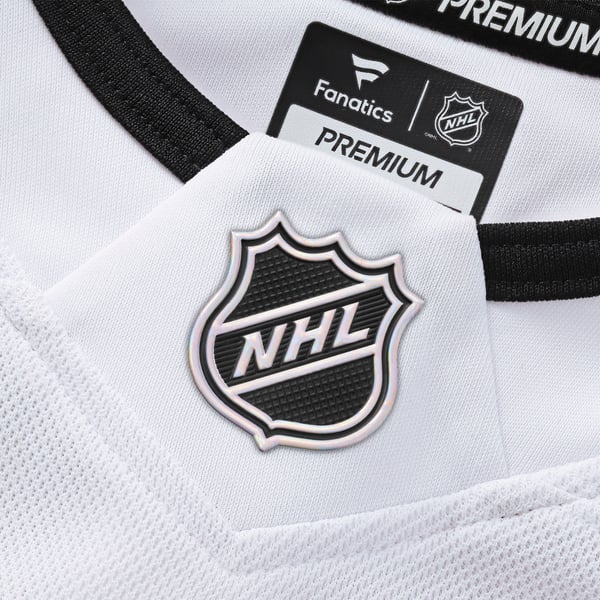 Men's Chicago Blackhawks Connor Bedard Fanatics White Away Premium Jersey - Image 6