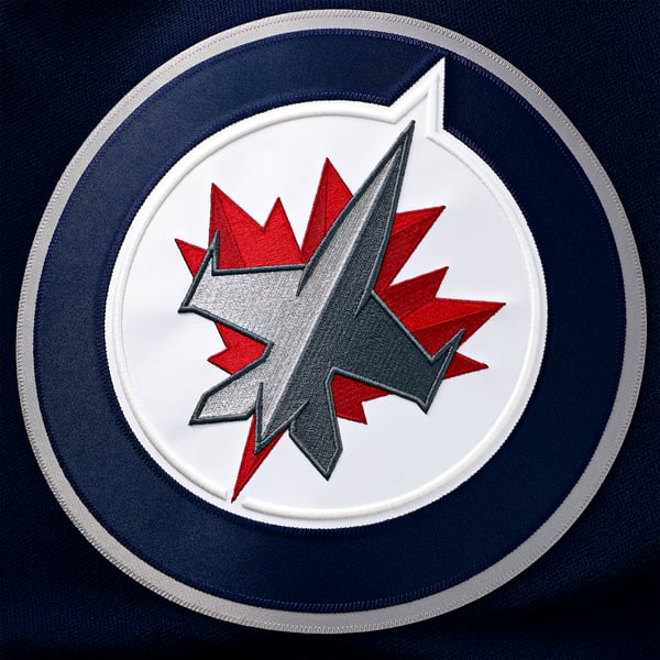 Men's Winnipeg Jets Connor Hellebuyck Fanatics Navy Home Premium Jersey - Image 5