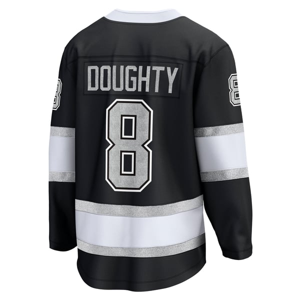 Men's Los Angeles Kings Drew Doughty Fanatics Black Home Premier Breakaway Player Jersey - Image 4