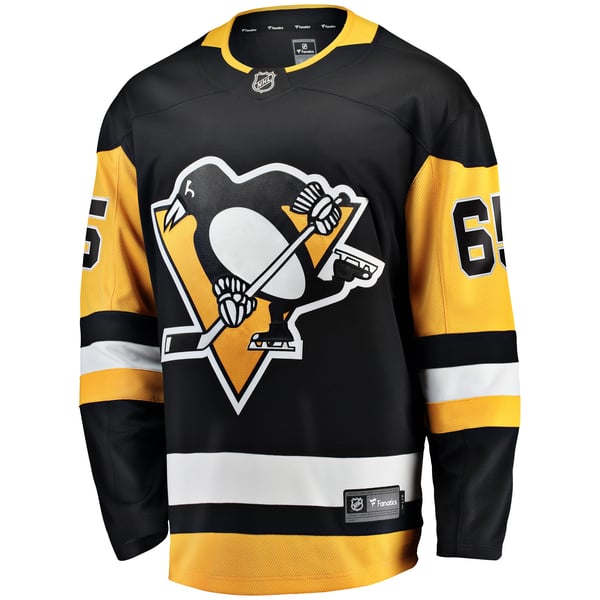 Men's Pittsburgh Penguins Erik Karlsson Fanatics Black Home Breakaway Jersey - Image 3