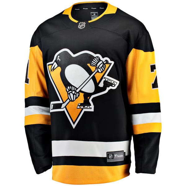 Men's Pittsburgh Penguins Evgeni Malkin Fanatics Black Home Breakaway Jersey - Image 3