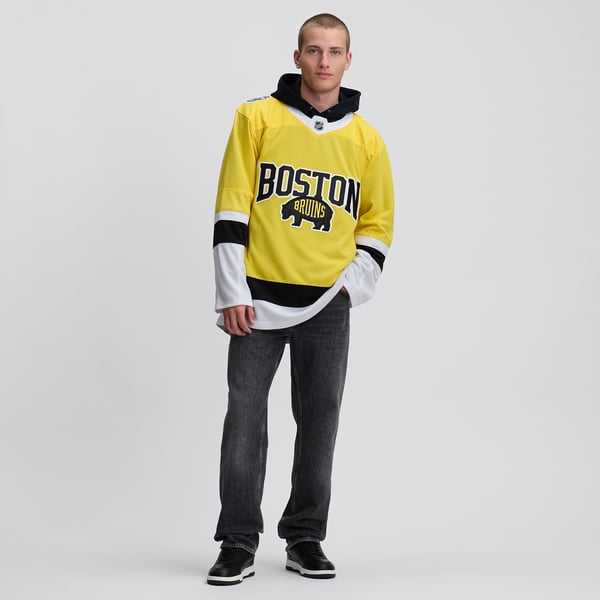 Men's Boston Bruins  Fanatics Gold 2026 NHL Stadium Series Premium Jersey