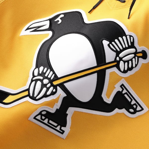 Men's Pittsburgh Penguins Fanatics Gold Alternate Premium Jersey - Image 6