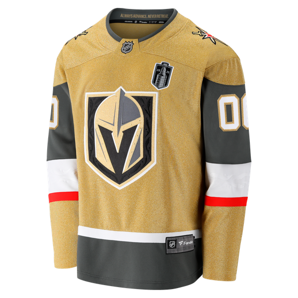 Men's Vegas Golden Knights Fanatics Gold 2026 Stanley Cup Final Breakaway Custom Jersey - Image 3