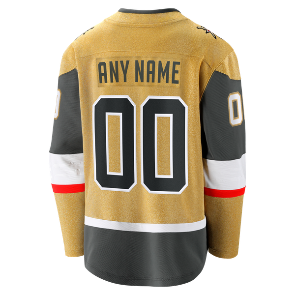 Men's Vegas Golden Knights Fanatics Gold 2026 Stanley Cup Final Breakaway Custom Jersey - Image 4