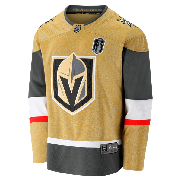 Men's Vegas Golden Knights Fanatics Gold 2026 Stanley Cup Final Breakaway Jersey - Image 3