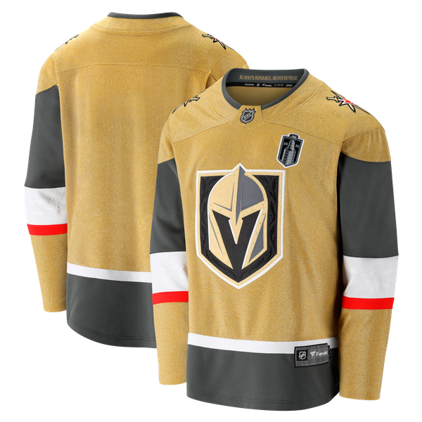 Men's Vegas Golden Knights Fanatics Gold 2026 Stanley Cup Final Breakaway Jersey - Image 1