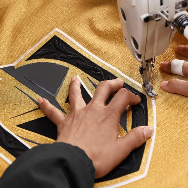 Men's Vegas Golden Knights Fanatics Gold Home Authentic Pro Custom Jersey - Image 5