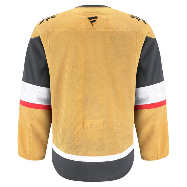 Men's Vegas Golden Knights Fanatics Gold Home Authentic Pro Jersey - Image 4