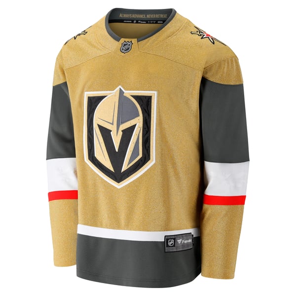 Men's Vegas Golden Knights  Fanatics Gold Home Breakaway Jersey - Image 3