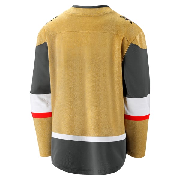 Men's Vegas Golden Knights  Fanatics Gold Home Breakaway Jersey - Image 4