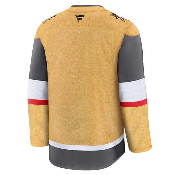 Men's Vegas Golden Knights Fanatics Gold Home Premium Jersey - Image 4
