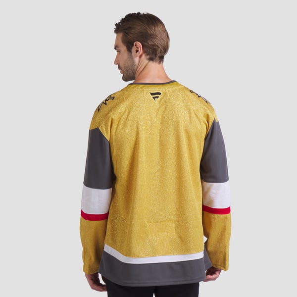 Men's Vegas Golden Knights Fanatics Gold Home Premium Jersey - Image 6