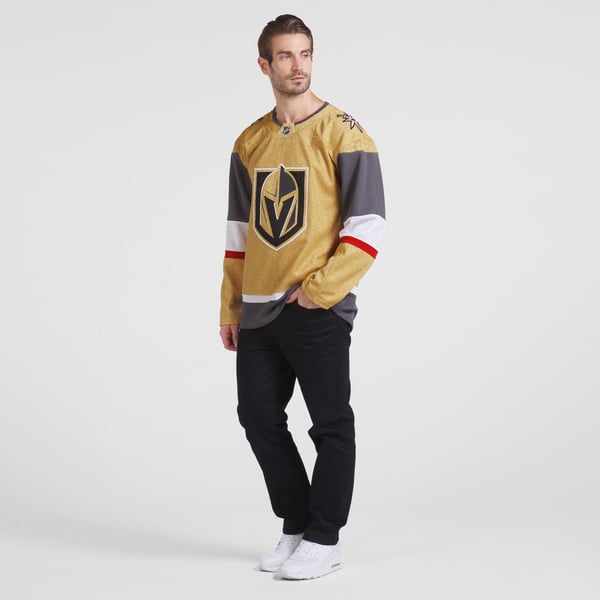 Men's Vegas Golden Knights Fanatics Gold Home Premium Jersey - Image 7