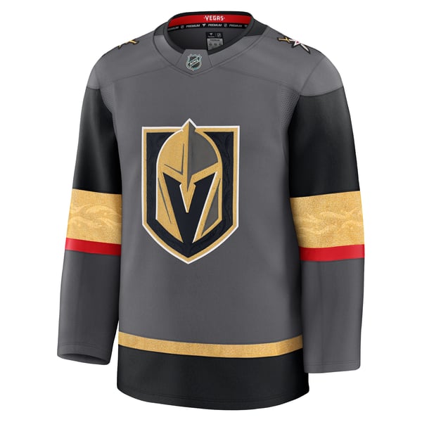 Men's Vegas Golden Knights Fanatics Gray Alternate Premium Jersey - Image 3