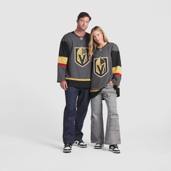 Men's Vegas Golden Knights Fanatics Gray Alternate Premium Jersey - Image 8