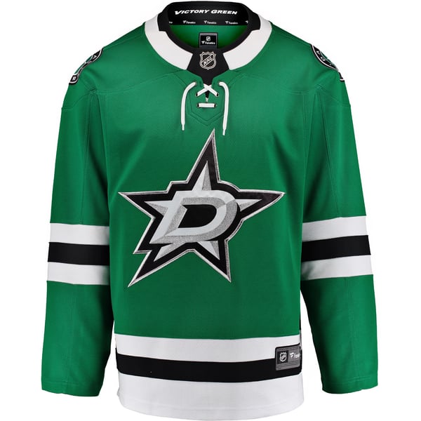 Men's Dallas Stars Fanatics Green Breakaway Home Jersey - Image 3