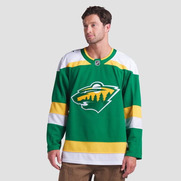 Men's Minnesota Wild Fanatics Green Alternate Premium Jersey - Image 5