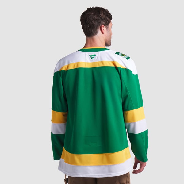 Men's Minnesota Wild Fanatics Green Alternate Premium Jersey - Image 6