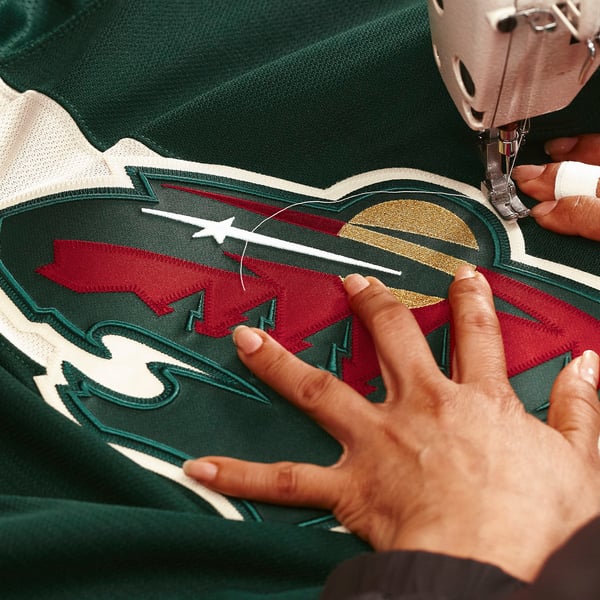 Men's Minnesota Wild Fanatics Green Home Authentic Pro Custom Jersey - Image 5