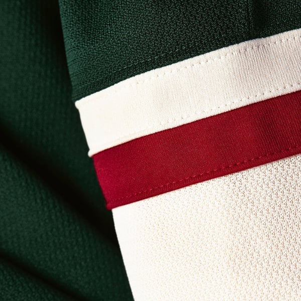 Men's Minnesota Wild Fanatics Green Home Authentic Pro Custom Jersey - Image 6