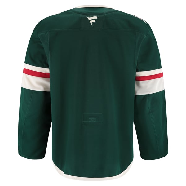 Men's Minnesota Wild Fanatics Green Home Authentic Pro Jersey - Image 4