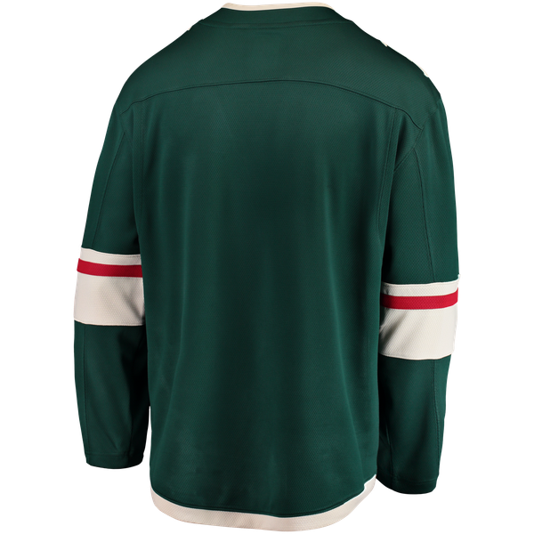 Men's Minnesota Wild Fanatics Green Home Breakaway Jersey - Image 4