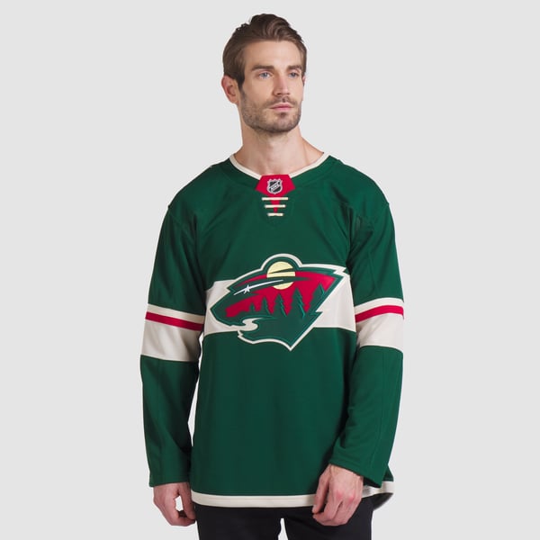 Men's Minnesota Wild Fanatics Green Home Premium Jersey - Image 5