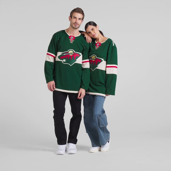 Men's Minnesota Wild Fanatics Green Home Premium Jersey - Image 8