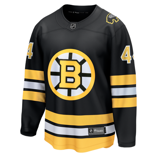 Men's Boston Bruins James Hagens Fanatics Black Breakaway Jersey