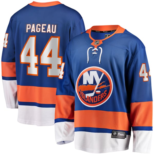 Men's New York Islanders Jean-Gabriel Pageau Fanatics Blue Breakaway Player Jersey - Image 1