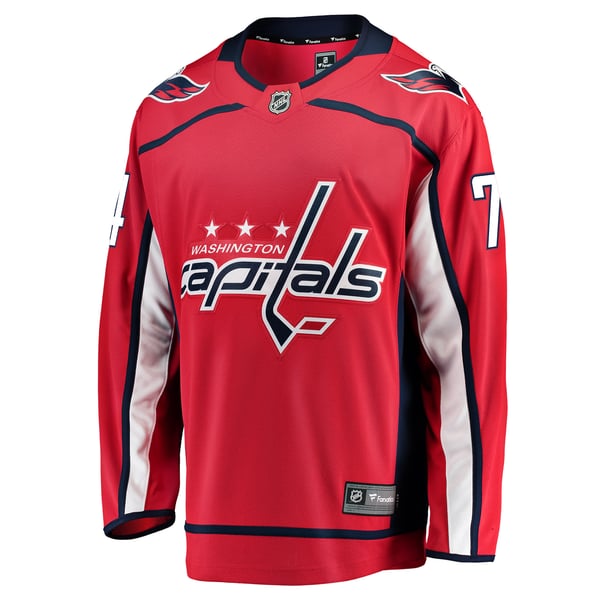Men's Washington Capitals John Carlson Fanatics Red Home Breakaway Player Jersey - Image 3