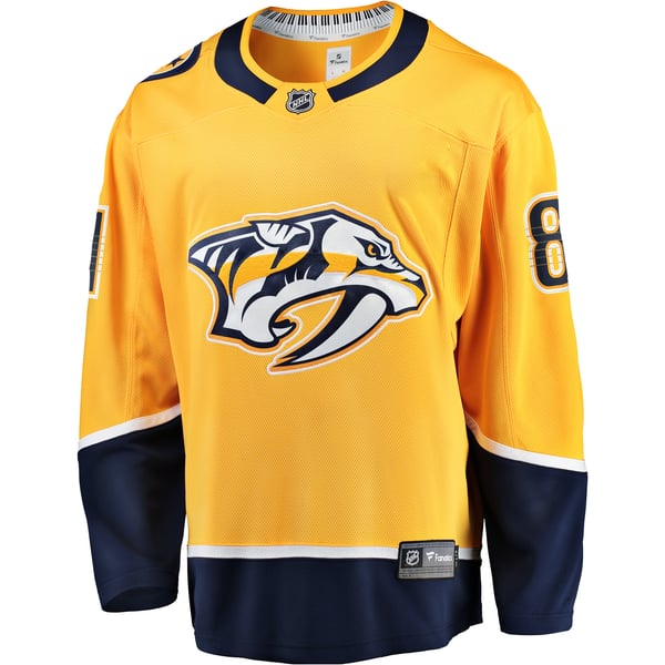 Men's Nashville Predators Jonathan Marchessault Fanatics Gold Breakaway Jersey - Image 3