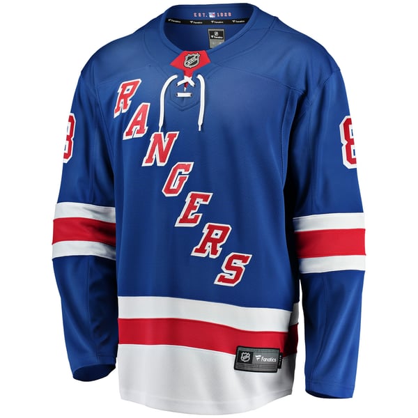 Men's New York Rangers J.T. Miller Fanatics Blue Home Breakaway Jersey - Image 3