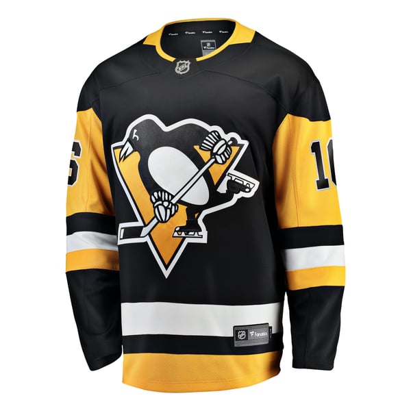 Men's Pittsburgh Penguins Justin Brazeau Fanatics Black Home Breakaway Jersey - Image 3