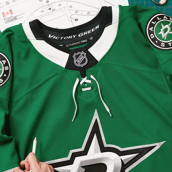 Men's Dallas Stars Fanatics Kelly Green Home Authentic Pro Jersey - Image 11