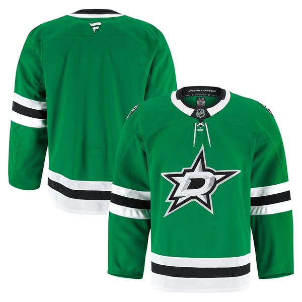 Men's Dallas Stars Fanatics Kelly Green Home Authentic Pro Jersey - Image 2