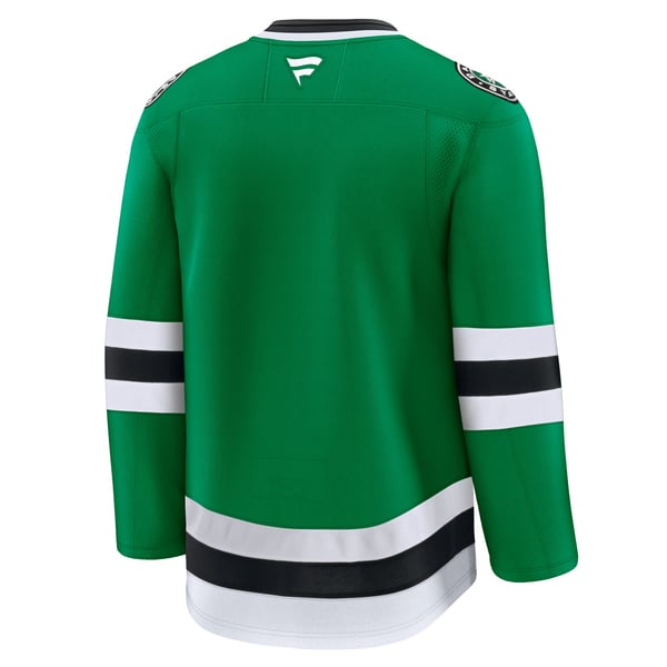Men's Dallas Stars Fanatics Kelly Green Home Premium Jersey - Image 4