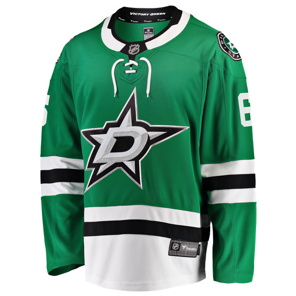 Men's Dallas Stars Lian Bichsel Fanatics Kelly Green Home Breakaway Jersey - Image 3