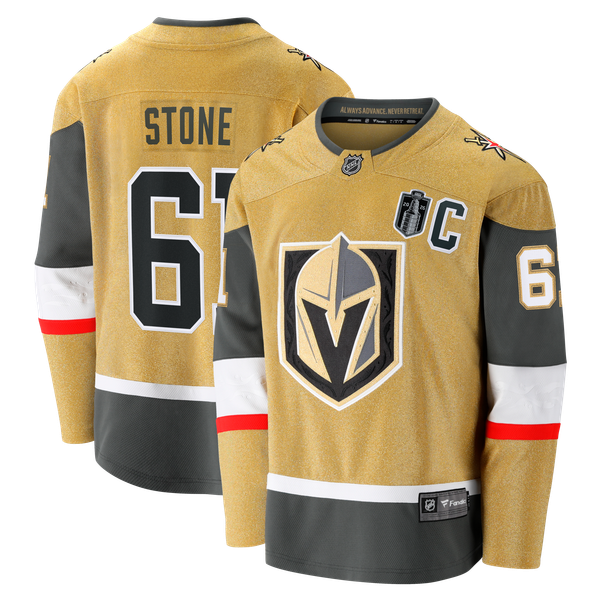 Men's Vegas Golden Knights Mark Stone Fanatics Gold 2026 Stanley Cup Final Breakaway Jersey - Image 2