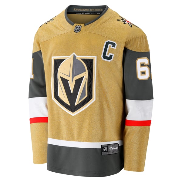 Men's Vegas Golden Knights Mark Stone Fanatics Gold Home Breakaway Jersey - Image 3