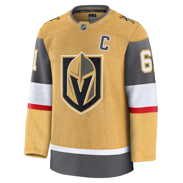 Men's Vegas Golden Knights Mark Stone Fanatics Gold Home Premium Jersey - Image 3
