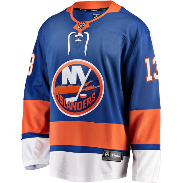 Men's New York Islanders Mathew Barzal Fanatics Royal  Breakaway Jersey - Image 3