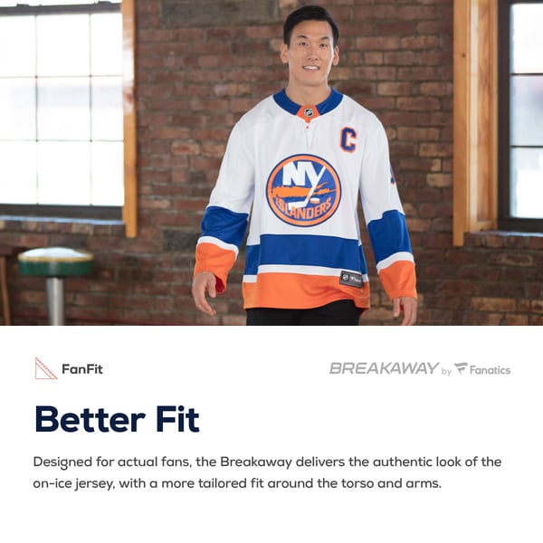 Men's New York Islanders Mathew Barzal Fanatics Royal Breakaway Player Jersey - Image 5