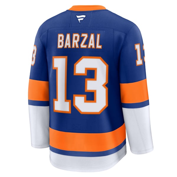 Men's New York Islanders Mathew Barzal Fanatics Royal Home Premium Jersey - Image 4