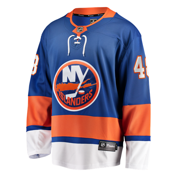 Men's New York Islanders Matthew Schaefer Fanatics Royal Home Breakaway Player Jerseys - Image 3