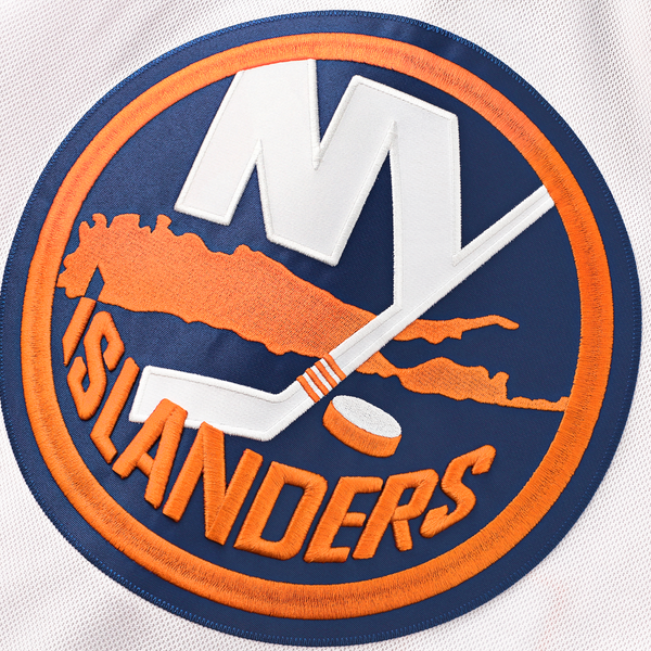 Men's New York Islanders Matthew Schaefer Fanatics White Away Premium Jersey - Image 5