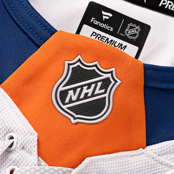 Men's New York Islanders Matthew Schaefer Fanatics White Away Premium Jersey - Image 6